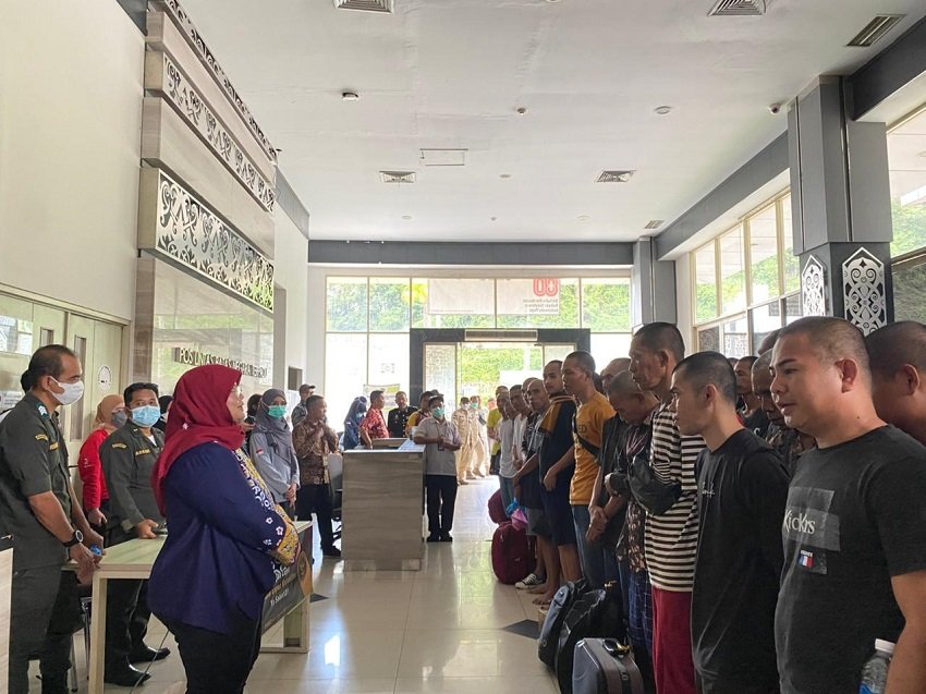 283 PMI Dideportasi dari Malaysia Melalui Entikong, Mayoritas Berasal dari Kalbar