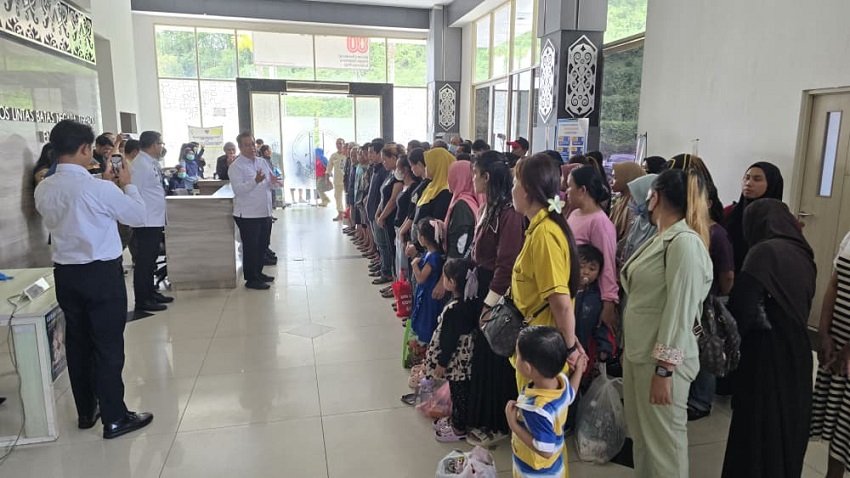 82 PMI Bermasalah Dipulangkan Lewat PLBN Entikong, Mayoritas Tak Miliki Dokumen Resmi