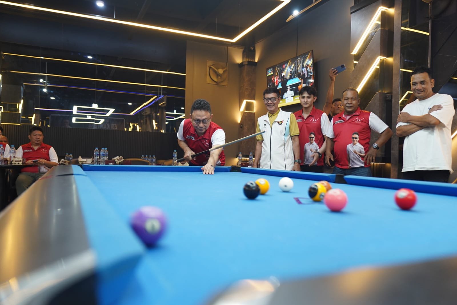 Arena Biliar Menjamur, Edi Kamtono Dorong Lahirnya Atlet Pontianak Tembus Level Nasional