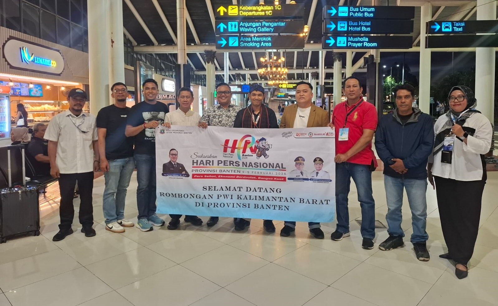 Disambut Adat Badui, Delegasi PWI Kalbar Siap Sukseskan HPN 2026 di Banten