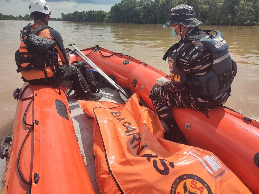 Duka di Sungai Kapuas, Penumpang KM Sulawesi Ditemukan Tak Bernyawa Setelah Tiga Hari Pencarian
