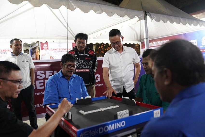 Eksibisi ORADO Pontianak, Edi Kamtono: Domino Latih Strategi, Konsentrasi dan Sportivitas