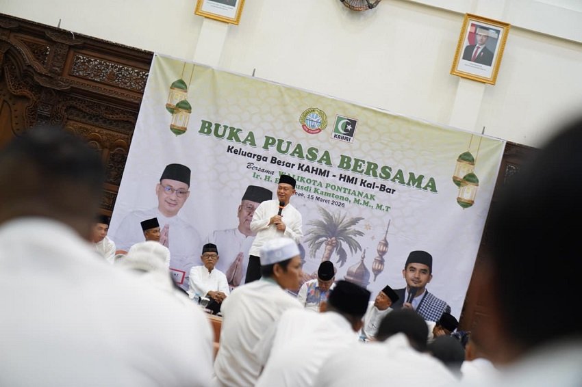 KAHMI Pontianak Perkuat Soliditas di Ramadan, Edi Kamtono Ajak Alumni HMI Bersinergi Bangun Kota