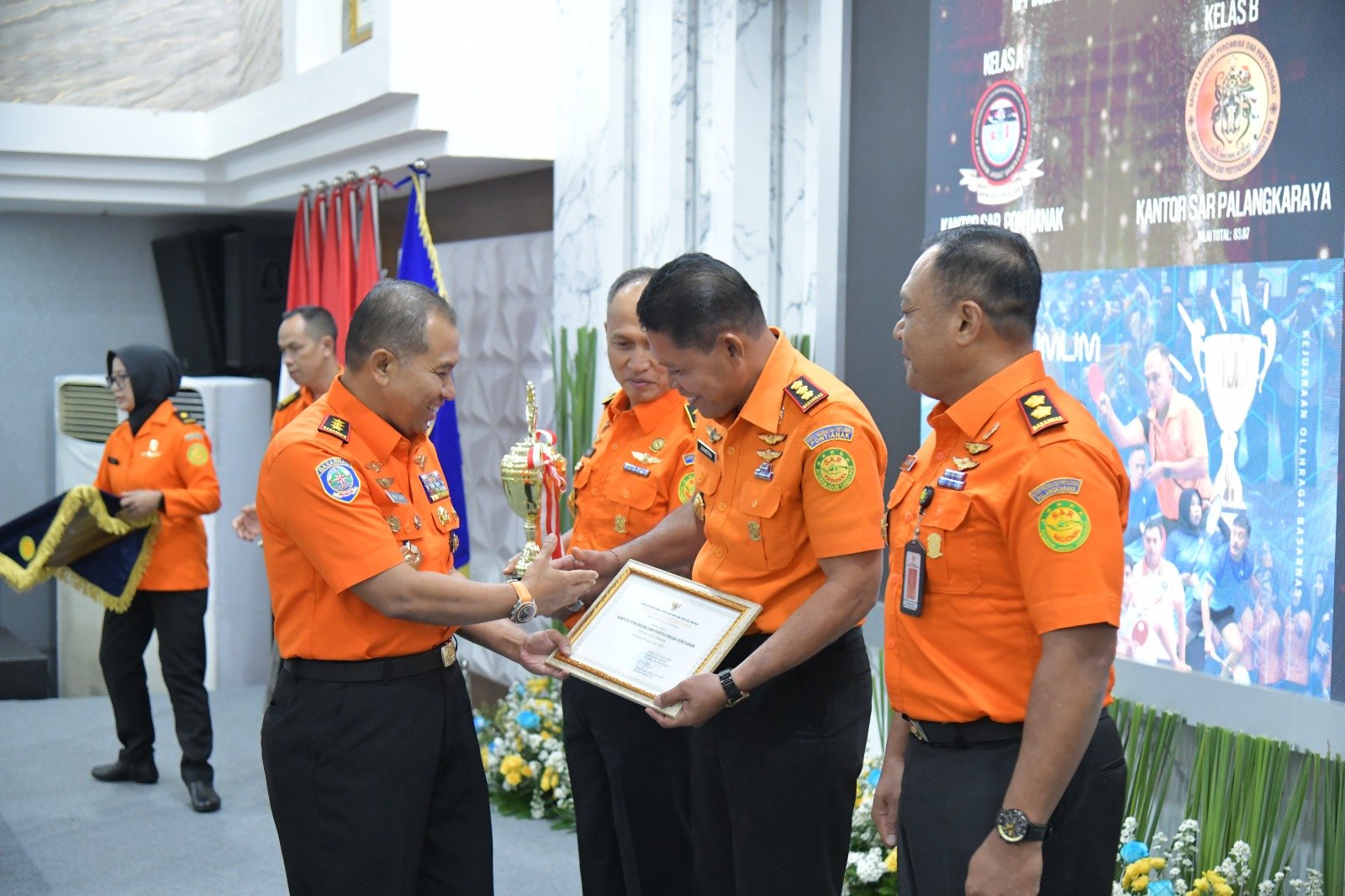 Kantor SAR Pontianak Raih Predikat UPT Kelas A Terbaik Nasional