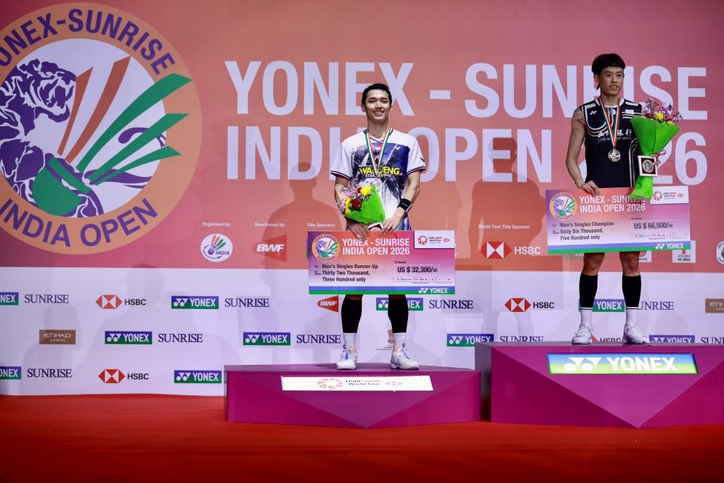 Langkah Jojo Terhenti di Final, Jonatan Christie Raih Runner Up India Open 2026