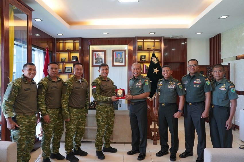 Pangdam XII/Tanjungpura Pamit dan Perkuat Sinergi dengan Pangdam XVII/Cenderawasih