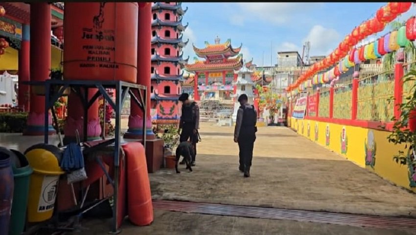 Polda Kalbar Kerahkan 38 Personel Amankan Imlek 2577 dan Cap Go Meh di Pontianak