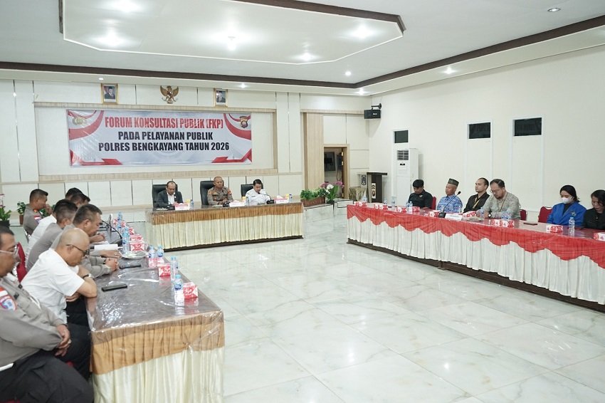 Polres Bengkayang Gelar Forum Konsultasi Publik Berbasis Digital