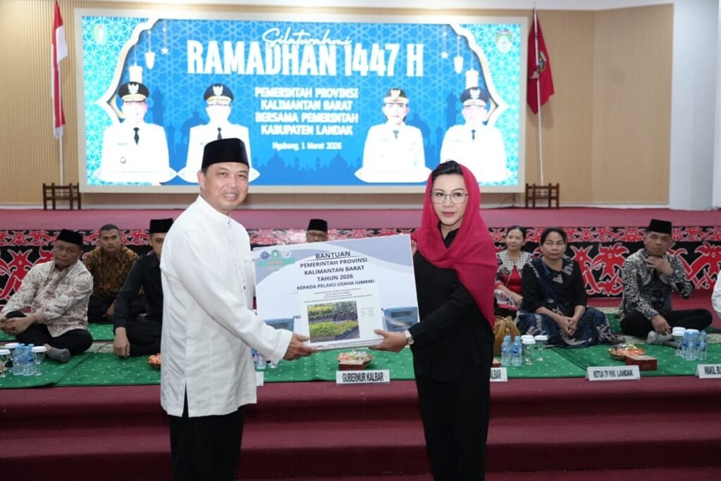 Safari Ramadan di Landak, Gubernur Ria Norsan Ajak Membangun Daerah Bersama-Sama