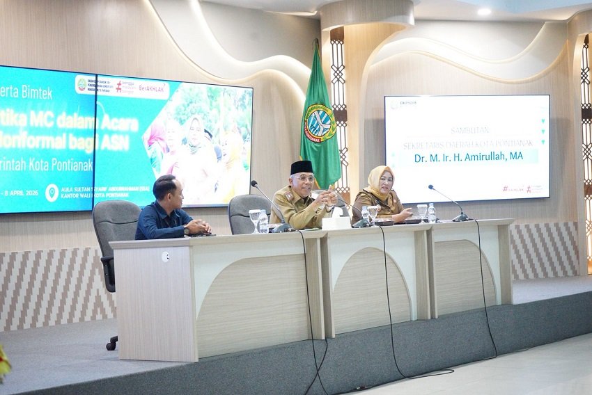 Sekda Pontianak: ASN Harus Mahir Jadi MC, Kunci Suksesnya Acara Pemerintah