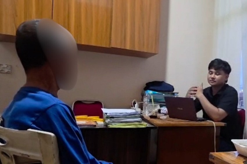 Seorang Pria Lansia Warga Kota Pontianak Diringkus Polisi