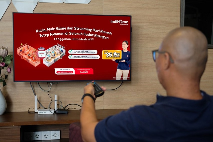 Sinyal Wi-Fi Tak Tembus Kamar? IndiHome Ultra Mesh Hadirkan Internet Stabil di Seluruh Rumah