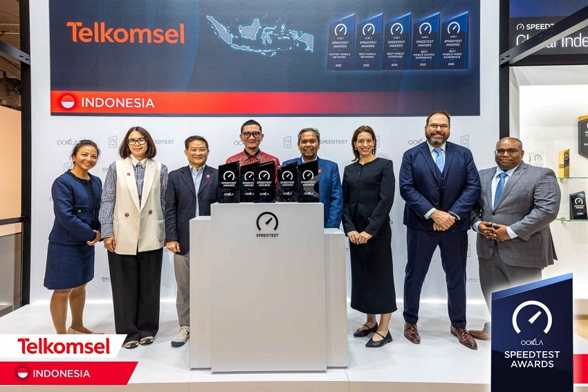 Telkomsel Borong 5 Penghargaan Ookla Speedtest Awards 2026