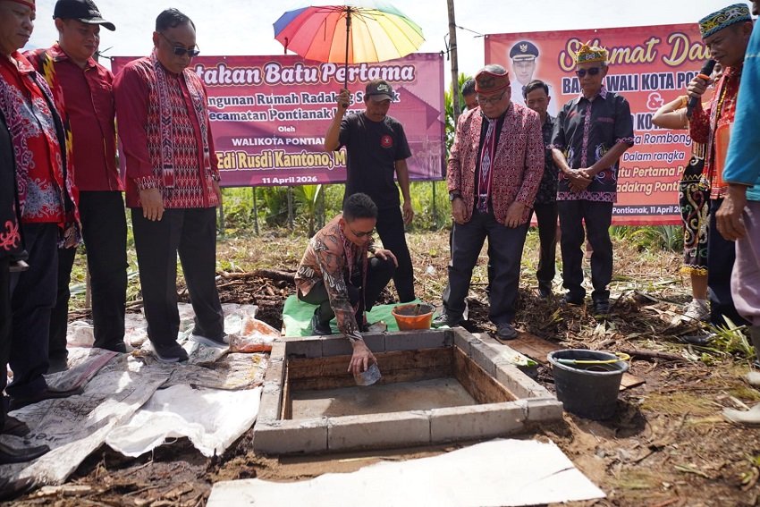Wali Kota Pontianak Dukung Rumah Radakng Samilik, Simbol Budaya Dayak Segera Dibangun