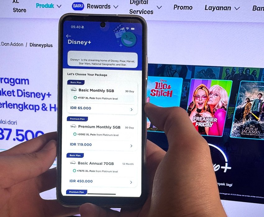 XLSMART Resmi Hadirkan Disney+ di myXL