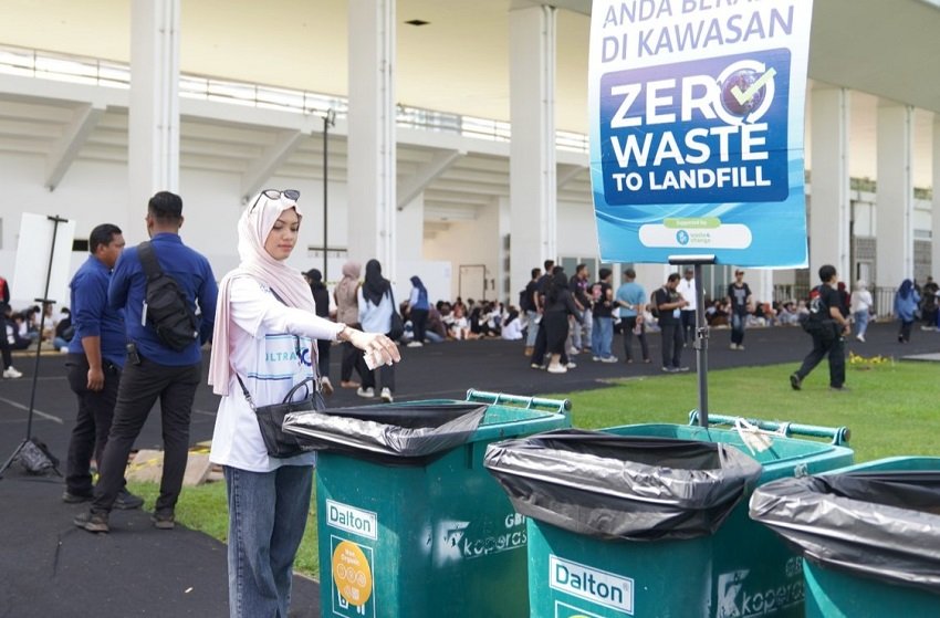 XLSMART Terapkan Zero Waste di Ultraverse Festival, 1,7 Ton Sampah Berhasil Dialihkan dari TPA